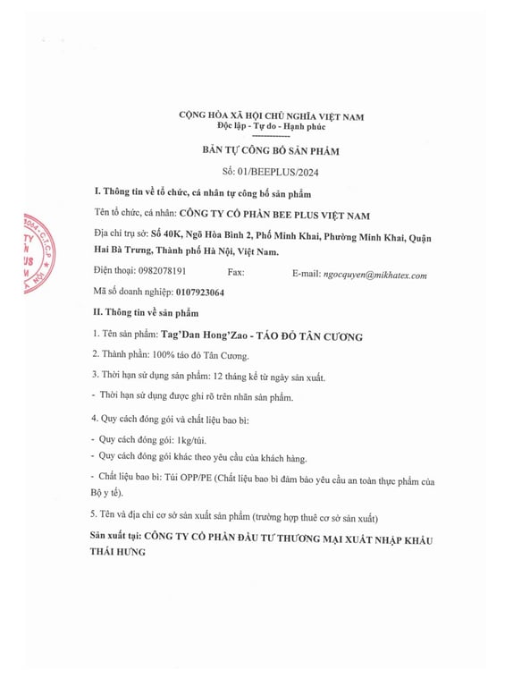 TÁO ĐỎ TÂN CƯƠNG TAGDAN