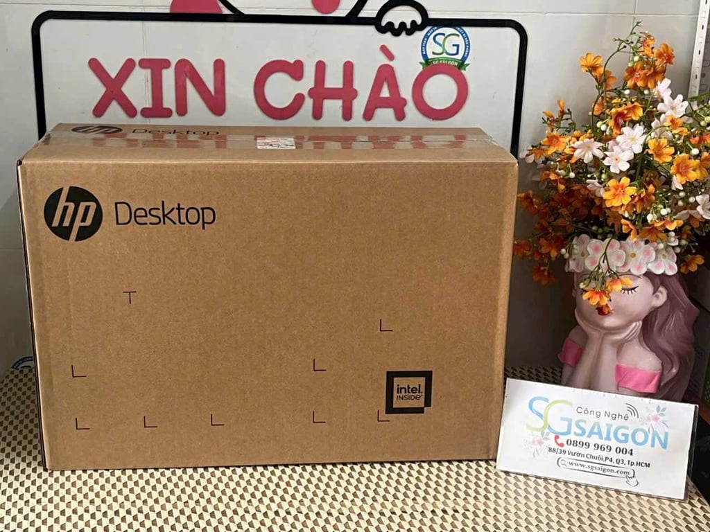 MÁY TÍNH ĐỂ BÀN (PC) HP 280 Pro G9 SFF i5-14500(14*2.6)/8G/512GSSD/WL/BT/KB/M/W11SL/ĐEN(AY2F9PT)