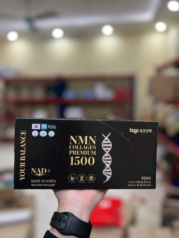 Collagen NMM premium 1500 Hàn Quốc chai 75ml
