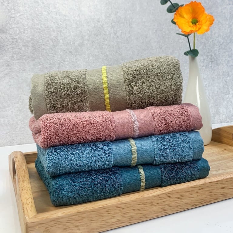 KHĂN GỘI SỢI TRE XUẤT MỸ - 35x70cm- Loại 130gr