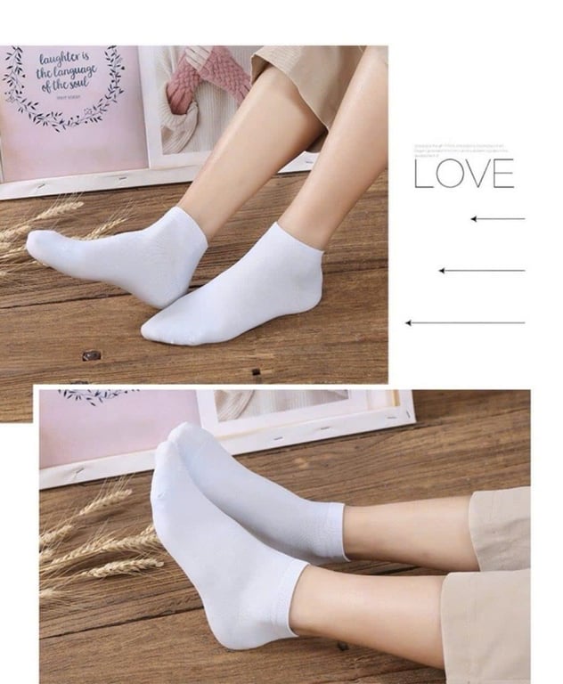 SET HỘP 5 ĐÔI TẤT NGẮN CỔ NỮ