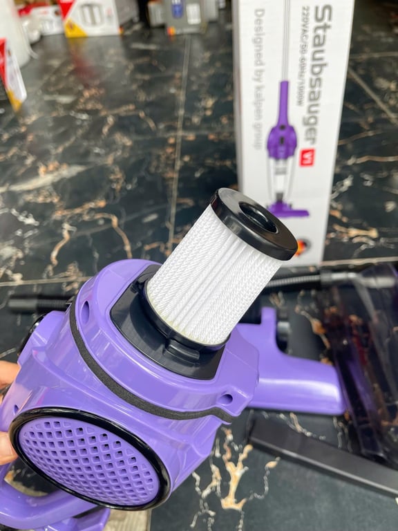 MÁY HÚT BỤI CAO CẤP KALPEN CÔNG SUẤT 1000W màu tím