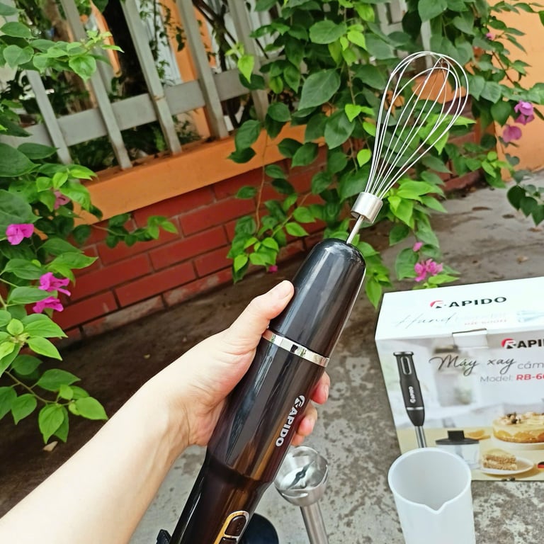 Máy xay cầm tay đa năng Rapido RB-600H