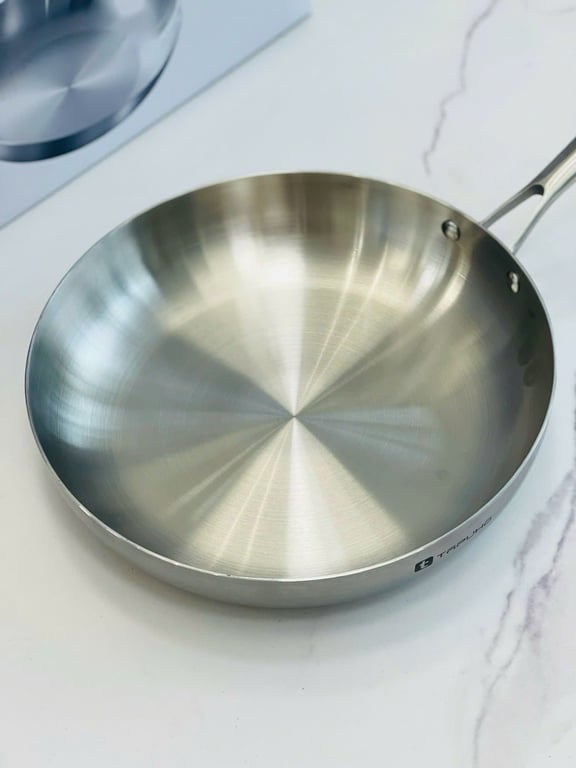 CHẢO INOX 3 LỚP LIỀN KHỐI – SIZE 26CM TAPUHO