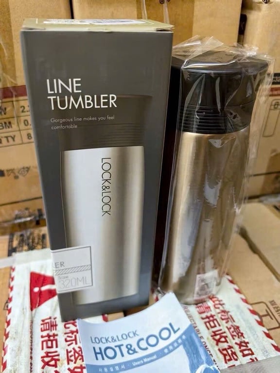BÌNH GIỮ NHIỆT LINE TUMBLER LOCK&LOCK LHC4119 320ML