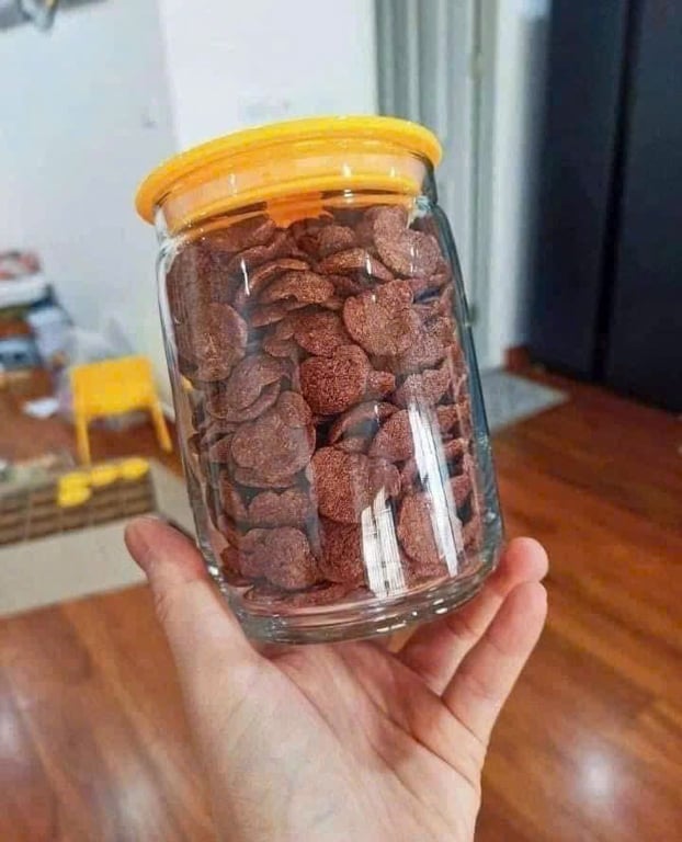 BỘ 3 HŨ THỦY TINH 760ml