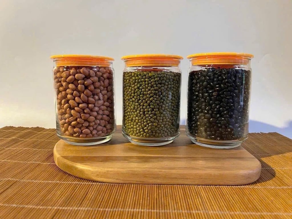 BỘ 3 HŨ THỦY TINH 760ml