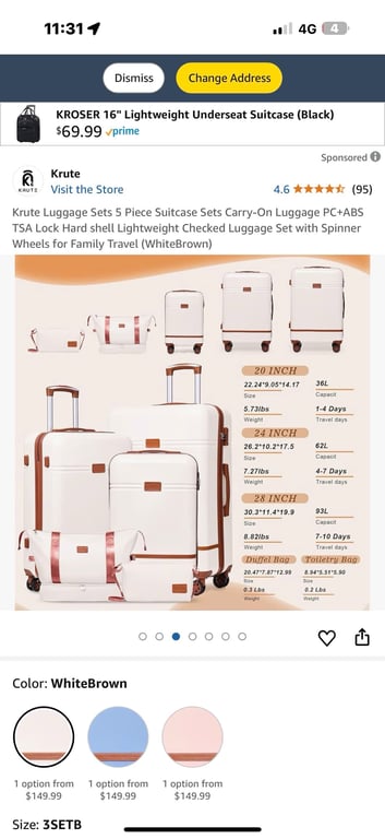 SET 3 VALI XUẤT MỸ