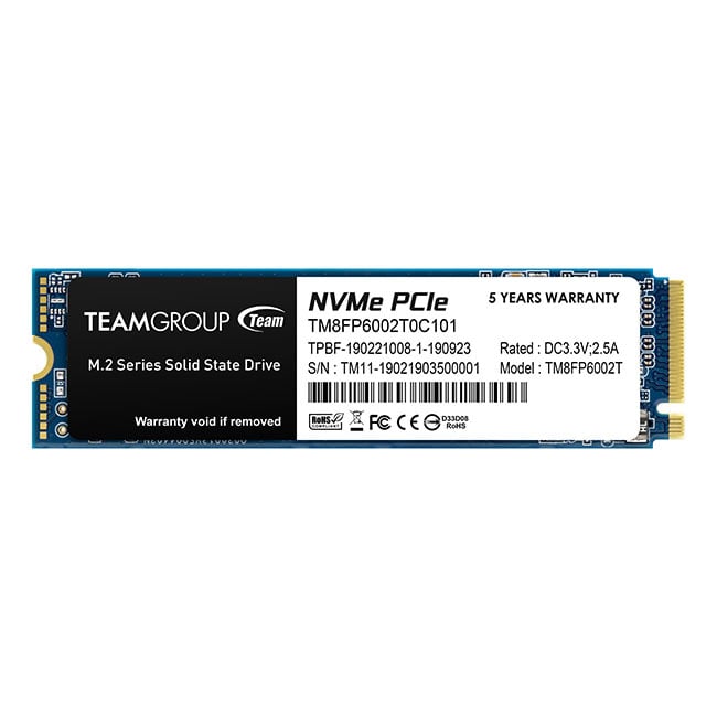 SSD Team Group 512G MP33 M.2 PCIe Gen3x4