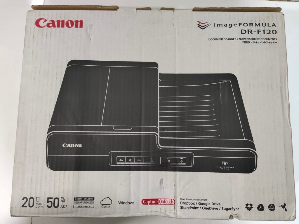 Máy Scan Canon P 215 Mark II (A4/A5/ Đảo mặt/ ADF/ USB)
