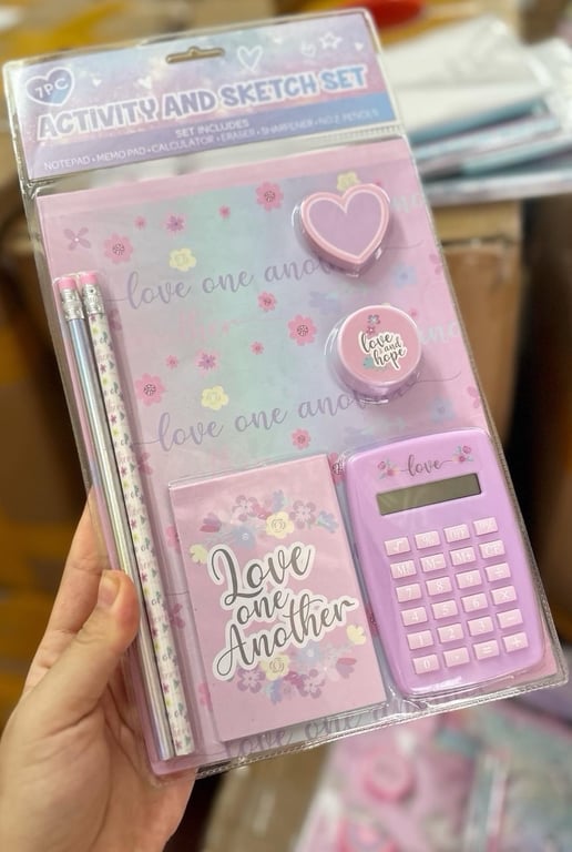 COMBO 2 SET HELLO KITTY PINKY PINKY