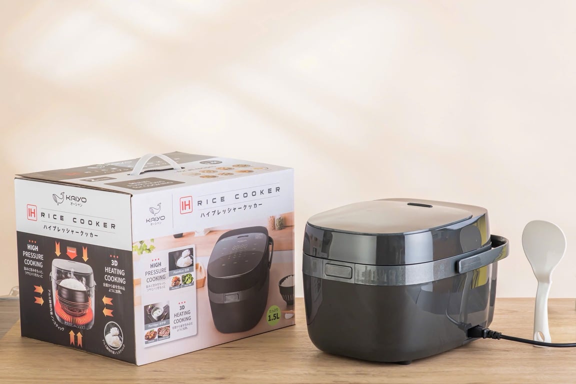Nồi cơm điện cao tần Kaiyo 1.5L (KRC-052) 😉