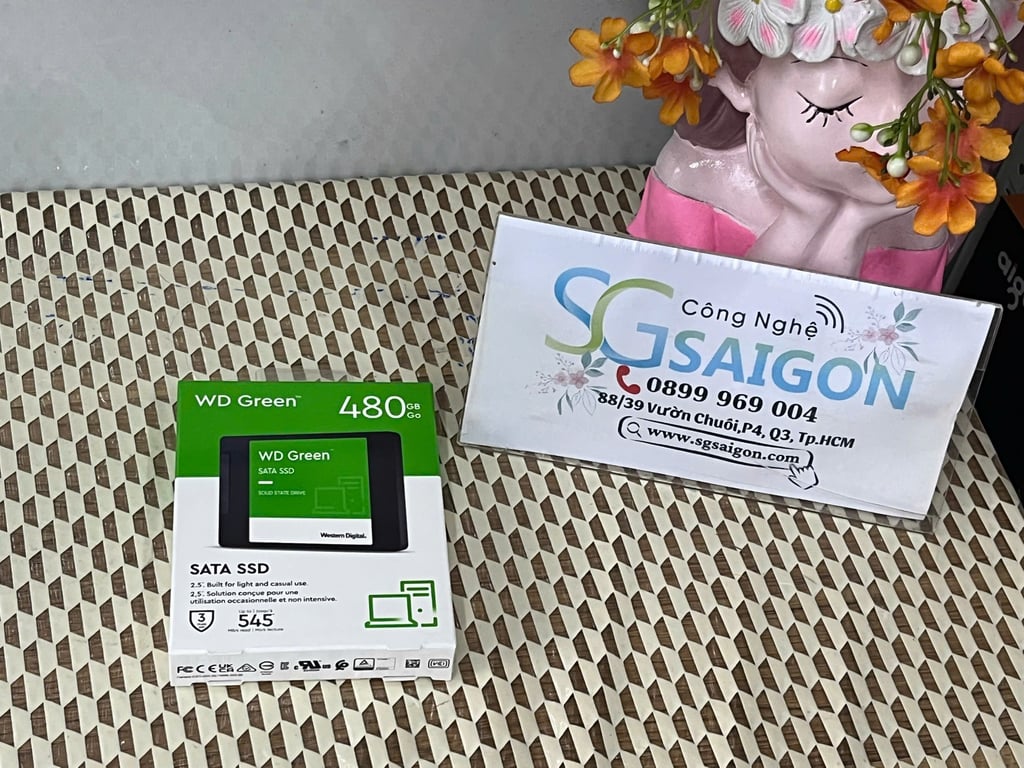 Ổ Cứng SSD Western 480G Green Sata III, 2.5"