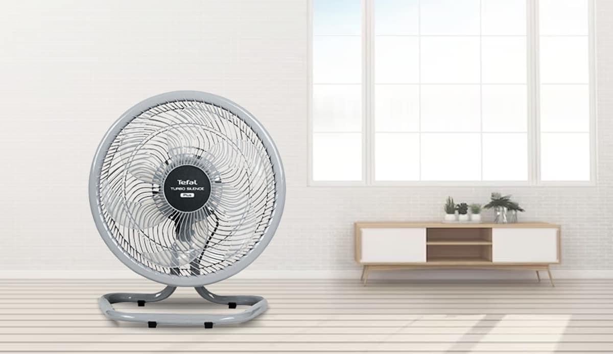 Quạt sàn Tefal Turbo Silence Plus VH686790 - màu xám