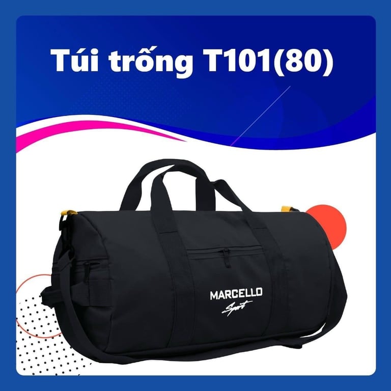 TÚI TRỐNG MARCELLO T101 - Phiên bản lớn hơn đựng nhiều hơn