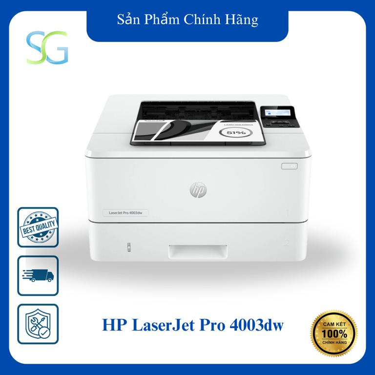 Máy in Laser Đơn Năng HP LaserJet Pro 4003DW (2Z610A)