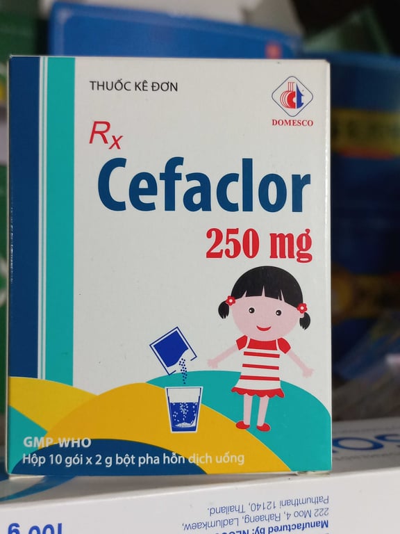 Cefaclor 250mg dmc h/10gói