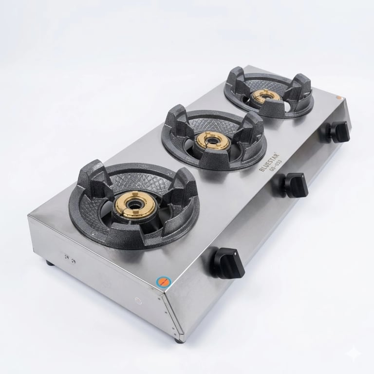 BẾP KHÈ GAS 3 LÒ BS-03SK