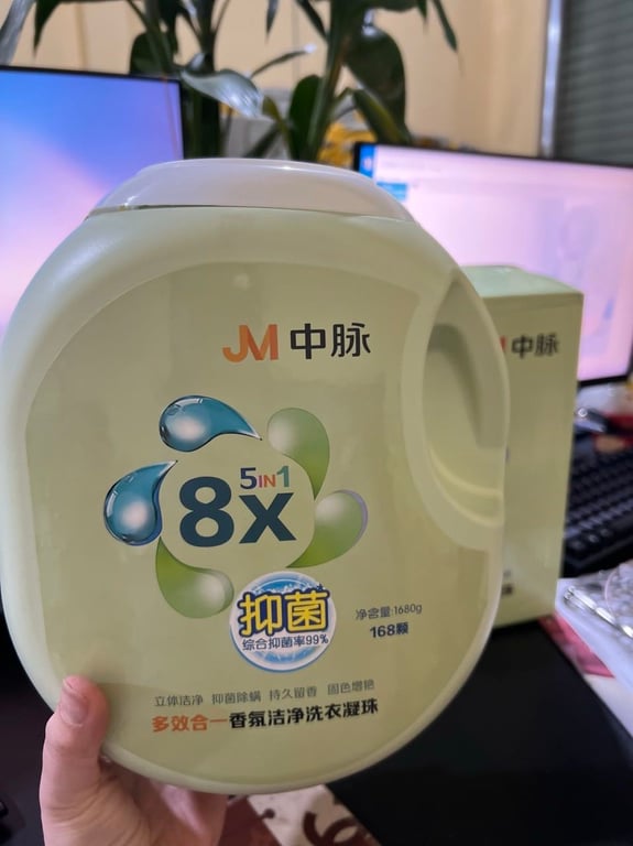 Viên Giặt Tẩy Aroma JM Zhongmai - 5 Trong 1