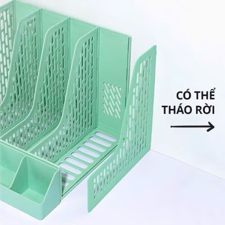 KỆ ĐỰNG TÀI LIỆU VĂN PHÒNG A4 – 4 NGĂN SIÊU TIỆN, SIÊU XINH