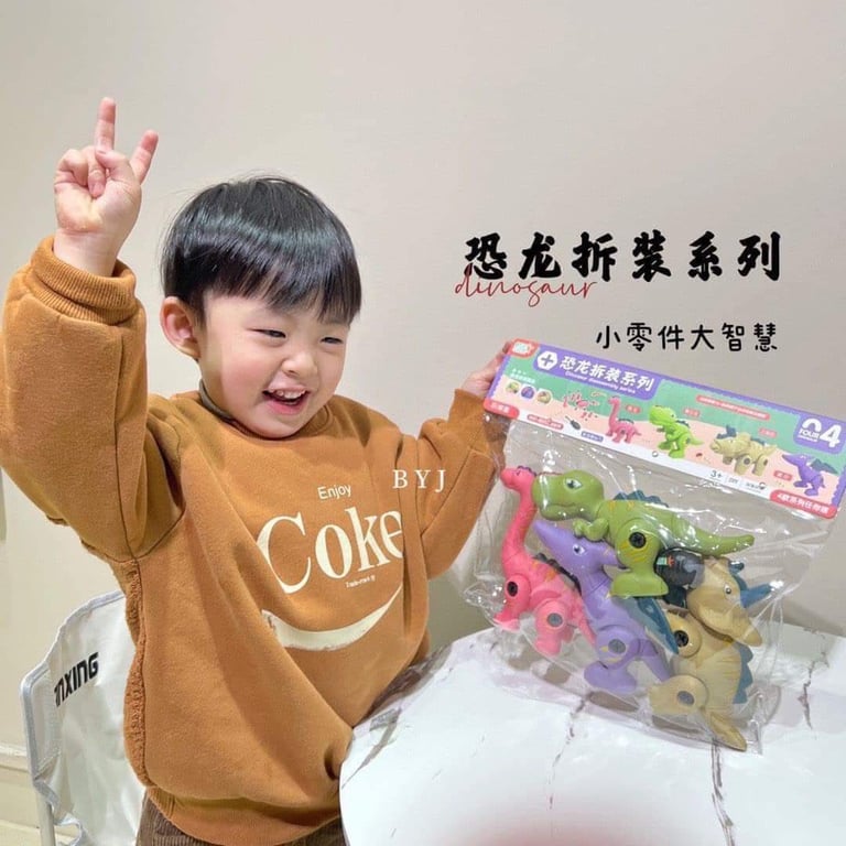 Set 4 con Dinosaur siêu đẹp