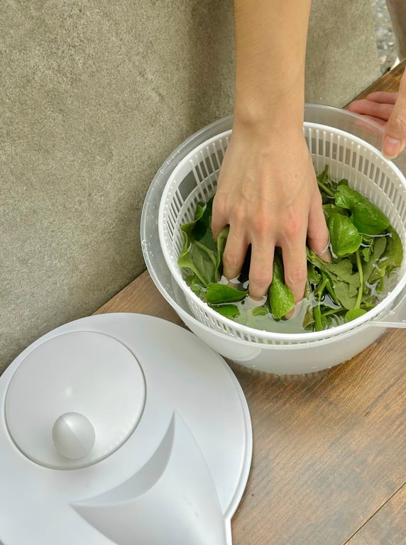 RỔ QUAY RAU BẰNG NHỰA CỠ LỚN WH LARGE