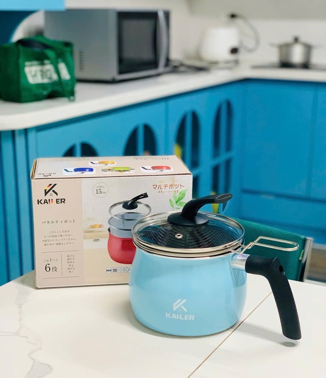 NỒI CHIÊN NGẬP DẦU 15cm KAILER -008 siêu