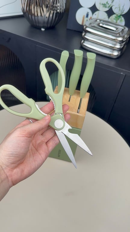 BỘ DAO BẾP XANH BƠ DESLON