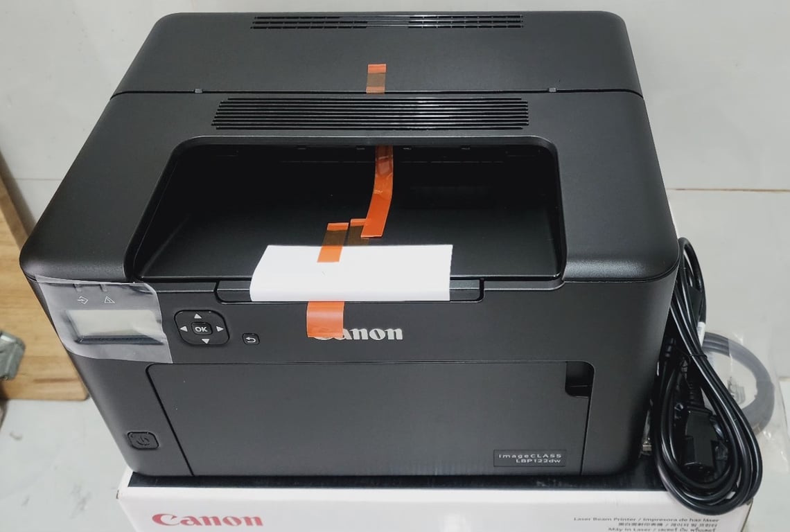 Máy In Laser Trắng Đen Đơn Năng Canon LBP 122DW (In đảo mặt/ A4/ A5/ USB/ LAN/ WIFI)(BH 24T)