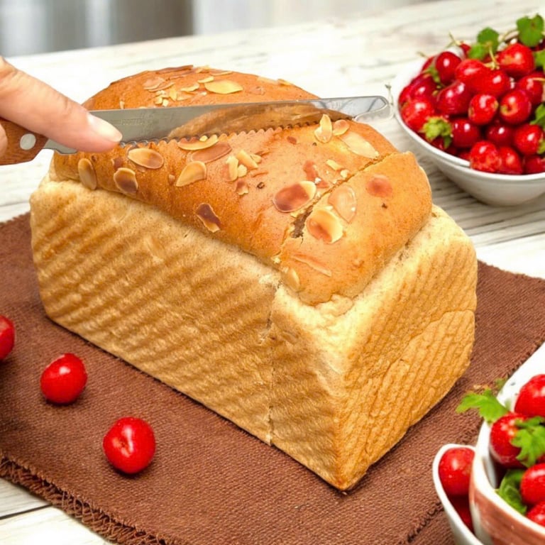 DAO CẮT BÁNH MÌ ECHO lưỡi răng cưa xịn xò của Nhật