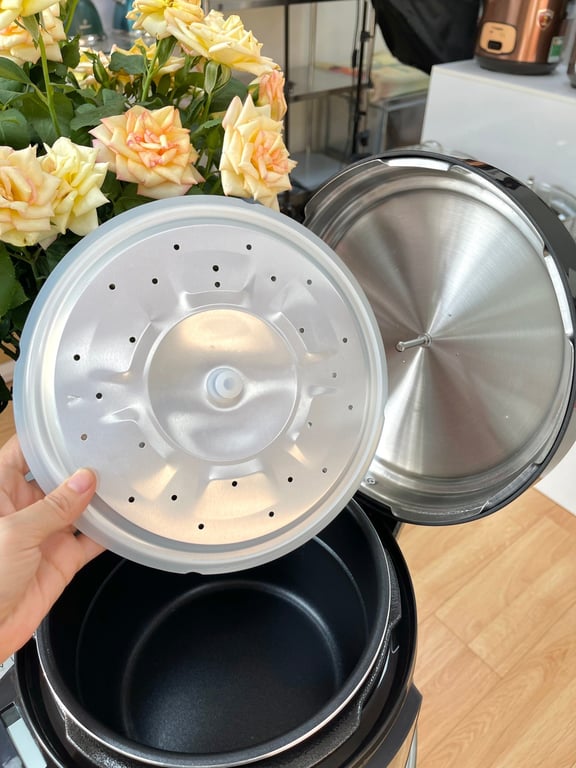 NỒI ÁP SUẤT ĐIỆN KALPEN P4 DUNG TÍCH 6L