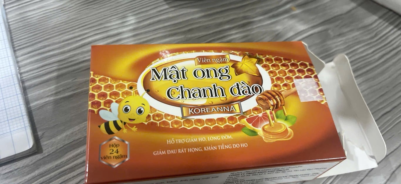 Kẹo mật ong chanh đào h/