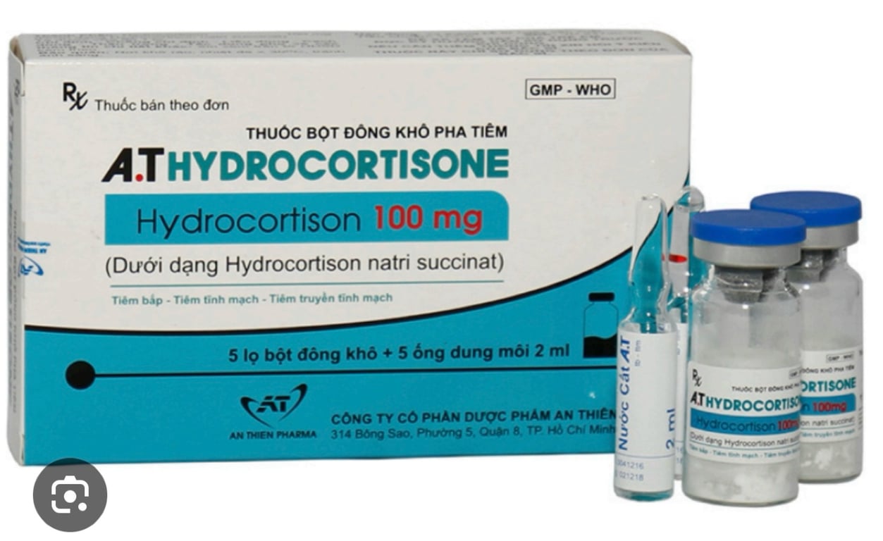 Hydrocortisone 100 an thiên h/5 lọ