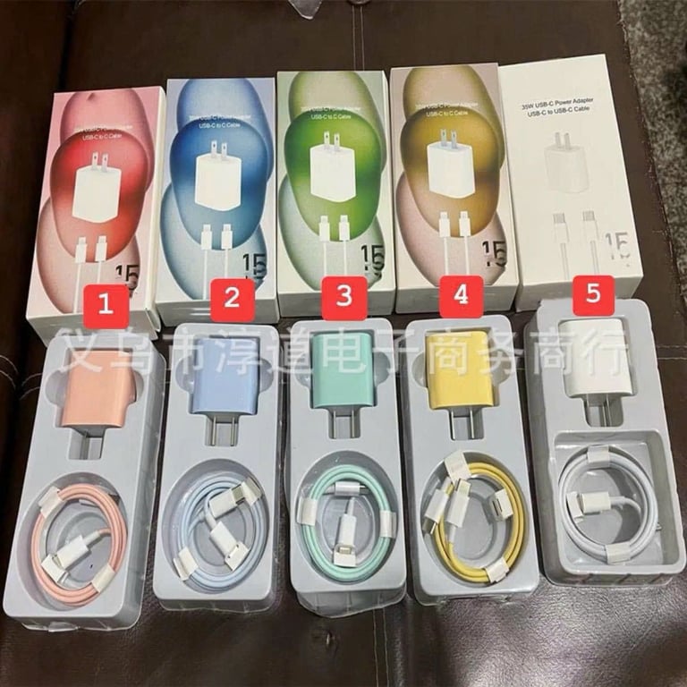 BỘ SẠC NHANH 35W CHO IPHONE 15