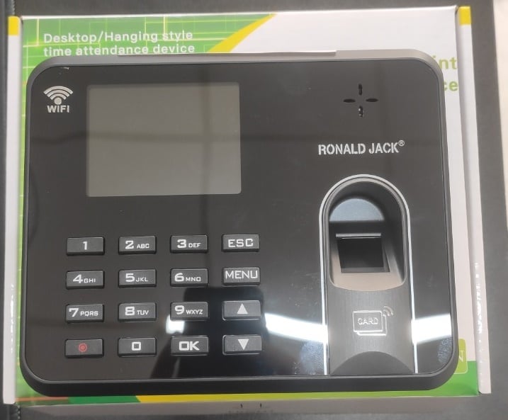 Máy Chấm Công Vân Tay Ronald Jack 3800Pro WIFI