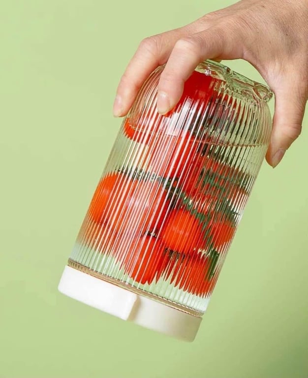 hũ thuỷ tinh hàng quà tặng KM của Unilever 900ml