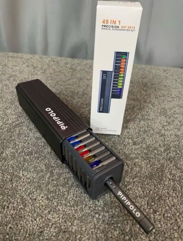 PIPIPOLO 46 in 1 – Bộ tua vít đa năng chuẩn xác cho mọi nhu cầu sửa chữa
