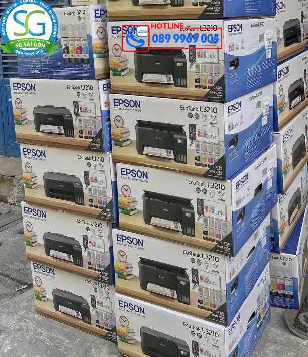 Máy In Phun Màu Đơn Năng Epson L1210 (A4/A5/ USB) -  Chính Hãng