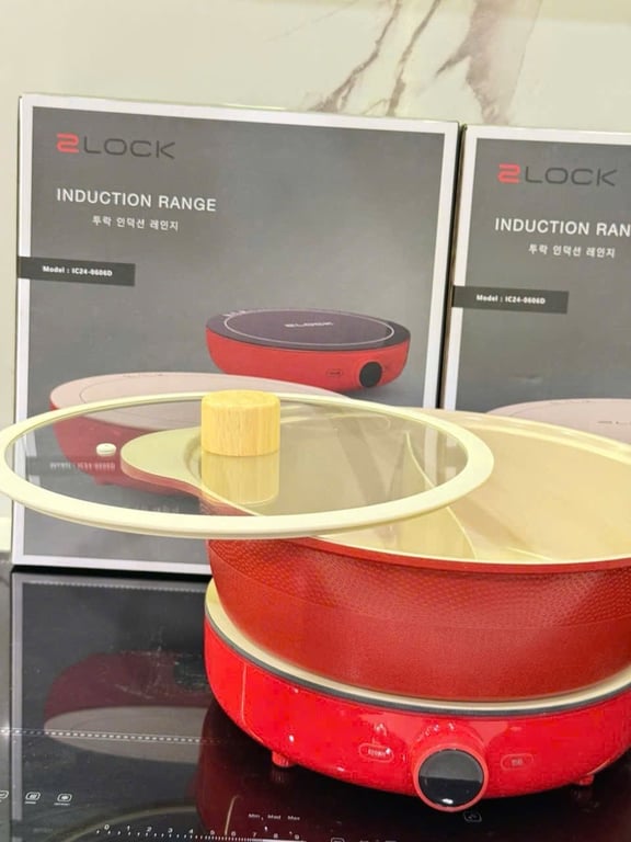 SET NỒI LẨU + BẾP TỪ 2LOCK