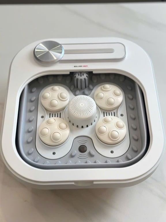 Bồn ngâm chân và massage chân tự động 2lock Korea