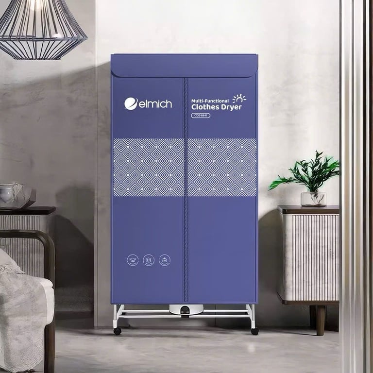 Tủ sấy quần áo Elmich CDE-8641 dung tích 583L siêu lớn