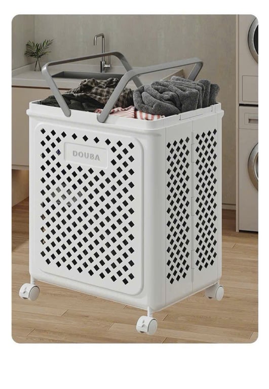 GIỎ ĐỂ ĐỒ CÓ BÁNH XE SIÊU XINH DOUBA