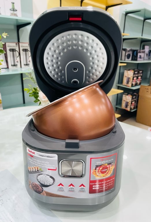 NỒI CƠM ĐIỆN CAO TẦN TEFAL - RK818A68,