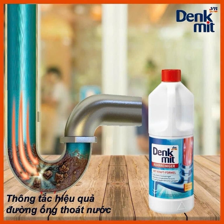Dung dịch thông đường ống Denkmit 1000ml