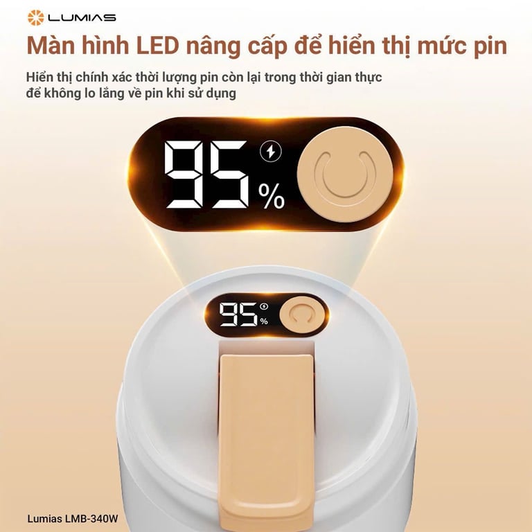 máy xay sinh tố mini Lumias LMB-340W