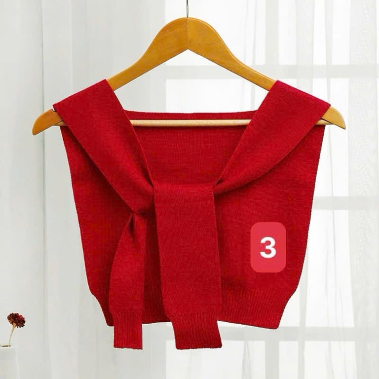 khăn choàng vai giả áo Basic Color