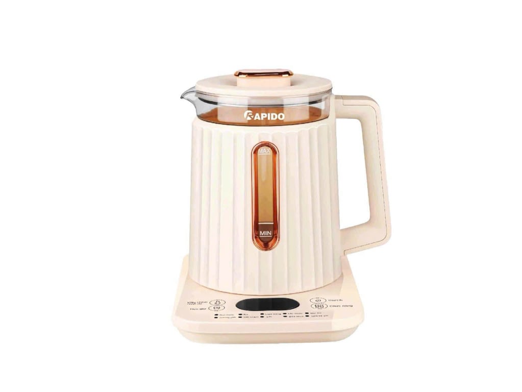 10 CHỨC NĂNG - ẤM ĐIỆN ĐA NĂNG RAPIDO RMK0818 – P