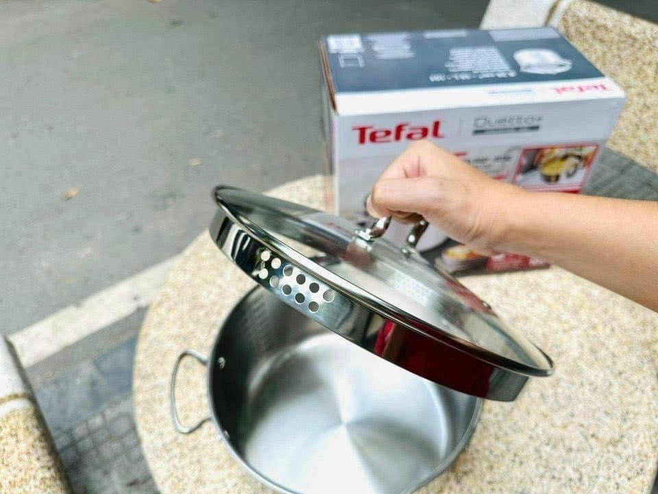 NỒI LUỘC GÀ THÀNH CAO TEFAL DUETTO PLUS