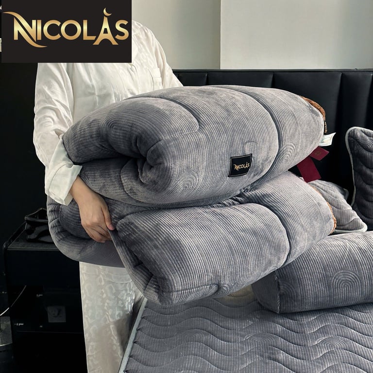 CHĂN LÔNG CỪU  PHÁP NICOLAS 2m*2m3