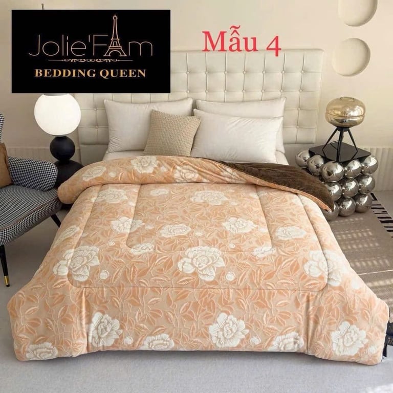 CHĂN LÔNG CỪU XUẤT Pháp Jolie'fam